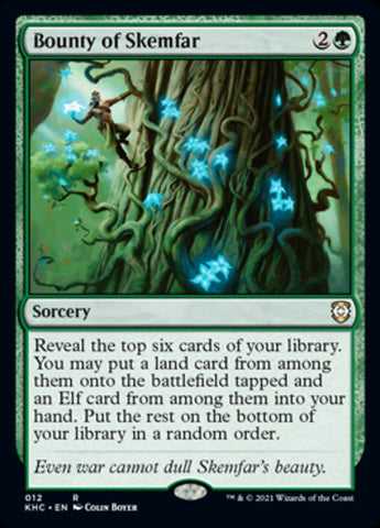 Bounty of Skemfar [Kaldheim Commander] - The Mythic Store | 24h Order Processing