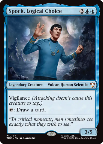 Spock, Logical Choice [Star Trek Commander] - The Mythic Store | 24h Order Processing