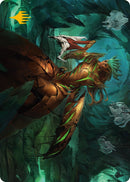 Glissa Sunslayer Art Card (Gold-Stamped Signature) [Phyrexia: All Will Be One Art Series] - The Mythic Store | 24h Order Processing