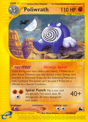 Poliwrath (26/144) [Skyridge] - The Mythic Store | 24h Order Processing