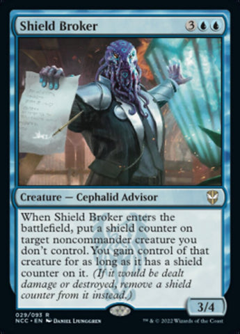 Shield Broker [Streets of New Capenna Commander] - The Mythic Store | 24h Order Processing
