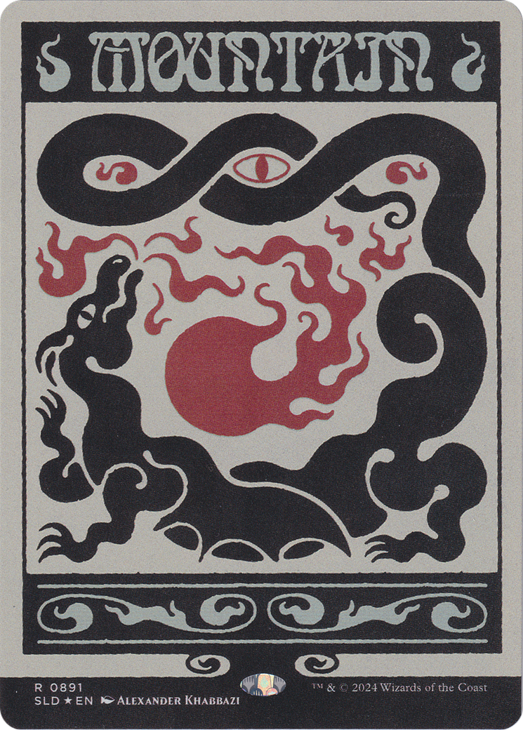 Mountain (0891) (Rainbow Foil) [Secret Lair Drop Series] - The Mythic Store | 24h Order Processing