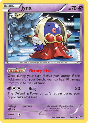 Jynx (36/83) [XY: Generations] - The Mythic Store | 24h Order Processing