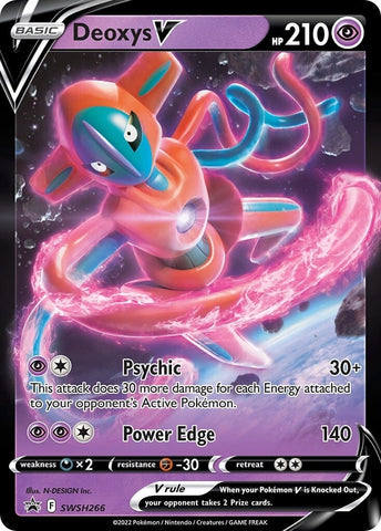 Deoxys V (SWSH266) [Sword & Shield: Black Star Promos] - The Mythic Store | 24h Order Processing