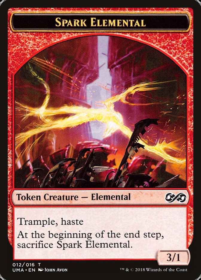 Spark Elemental Token [Ultimate Masters Tokens] - The Mythic Store | 24h Order Processing