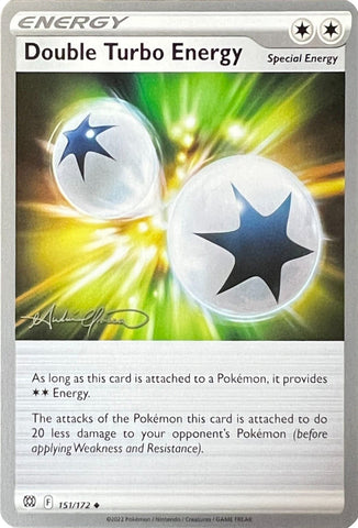 Double Turbo Energy (151/172) (The Shape of Mew - Andre Chiasson) [World Championships 2022] - The Mythic Store | 24h Order Processing