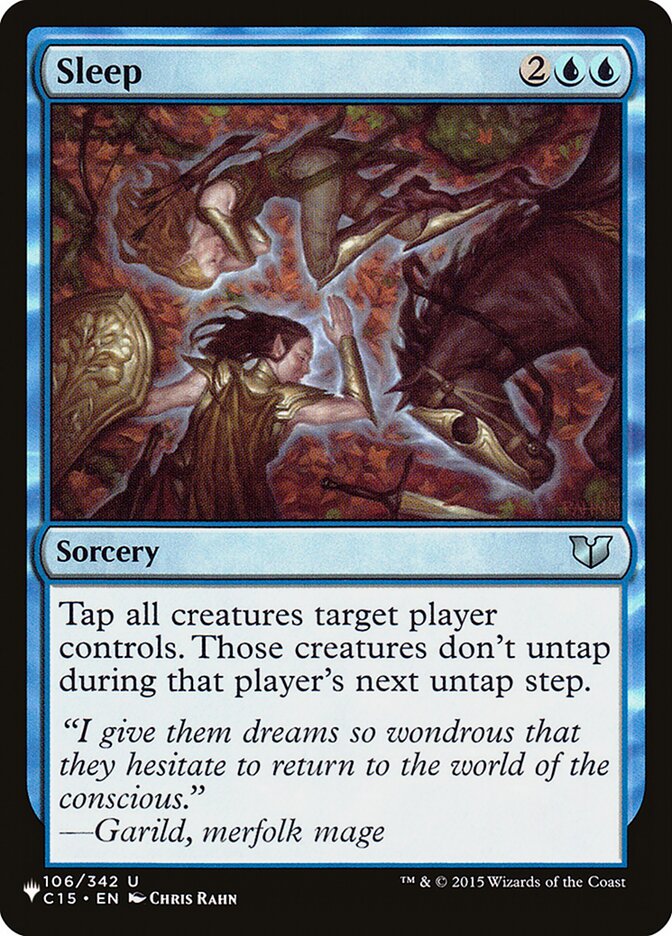 Sleep [The List] - The Mythic Store | 24h Order Processing