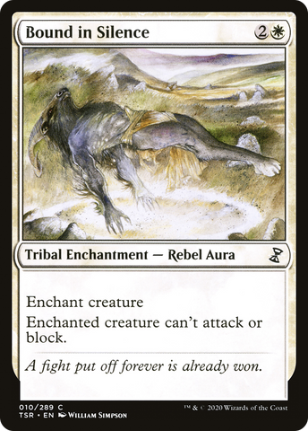 Bound in Silence [Time Spiral Remastered] - The Mythic Store | 24h Order Processing