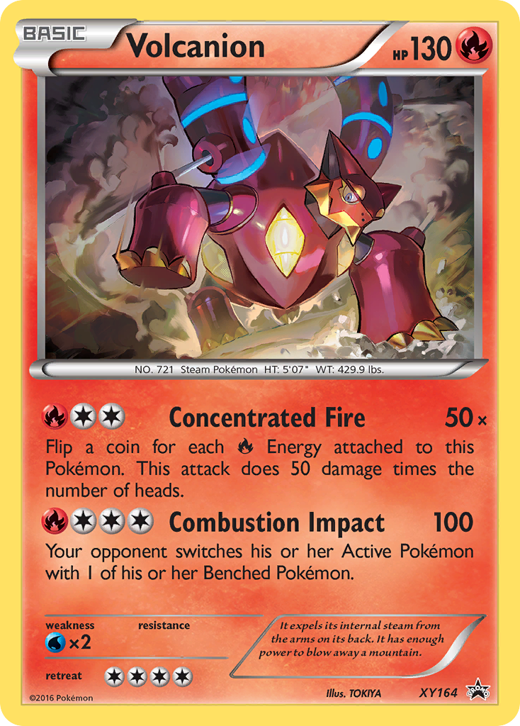Volcanion (XY164) [XY: Black Star Promos] - The Mythic Store | 24h Order Processing