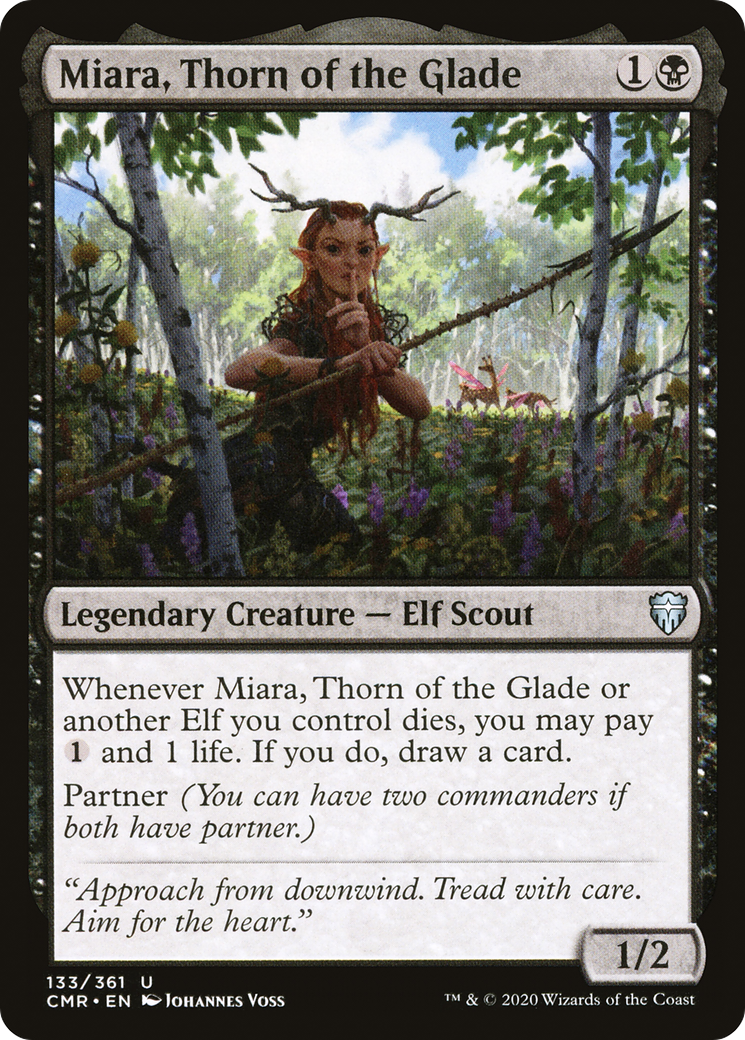 Miara, Thorn of the Glade [Commander Legends] - The Mythic Store | 24h Order Processing