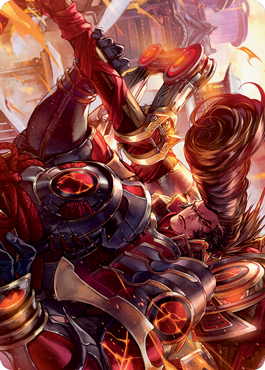 Upriser Renegade Art Card [Kamigawa: Neon Dynasty Art Series] - The Mythic Store | 24h Order Processing