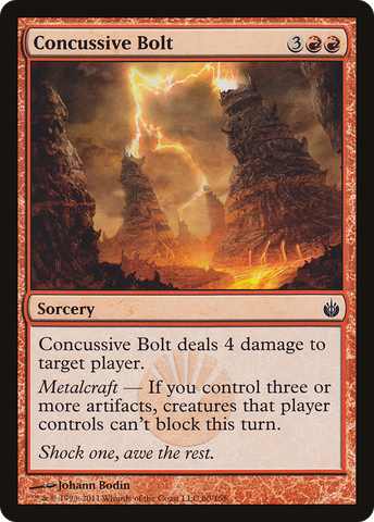 Concussive Bolt [Mirrodin Besieged] - The Mythic Store | 24h Order Processing