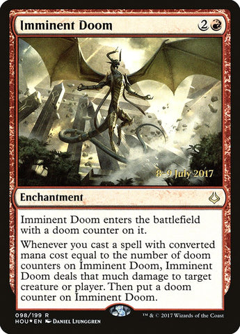 Imminent Doom [Hour of Devastation Prerelease Promos] - The Mythic Store | 24h Order Processing