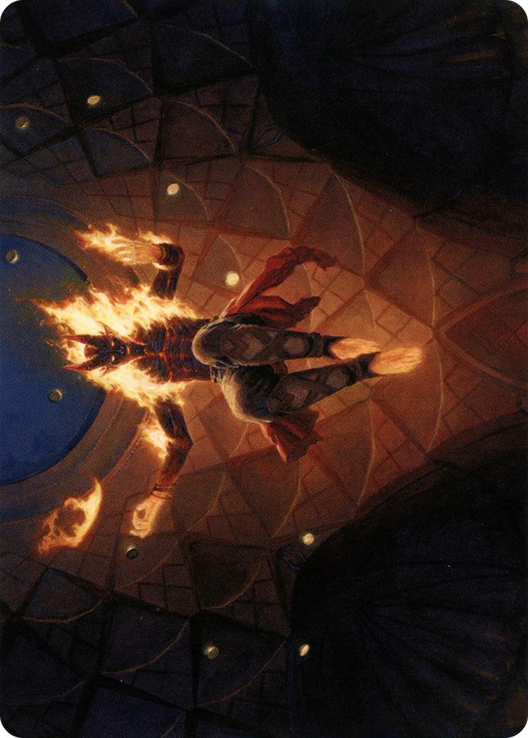 Yusri, Fortune's Flame Art Card [Modern Horizons 2 Art Series] - The Mythic Store | 24h Order Processing