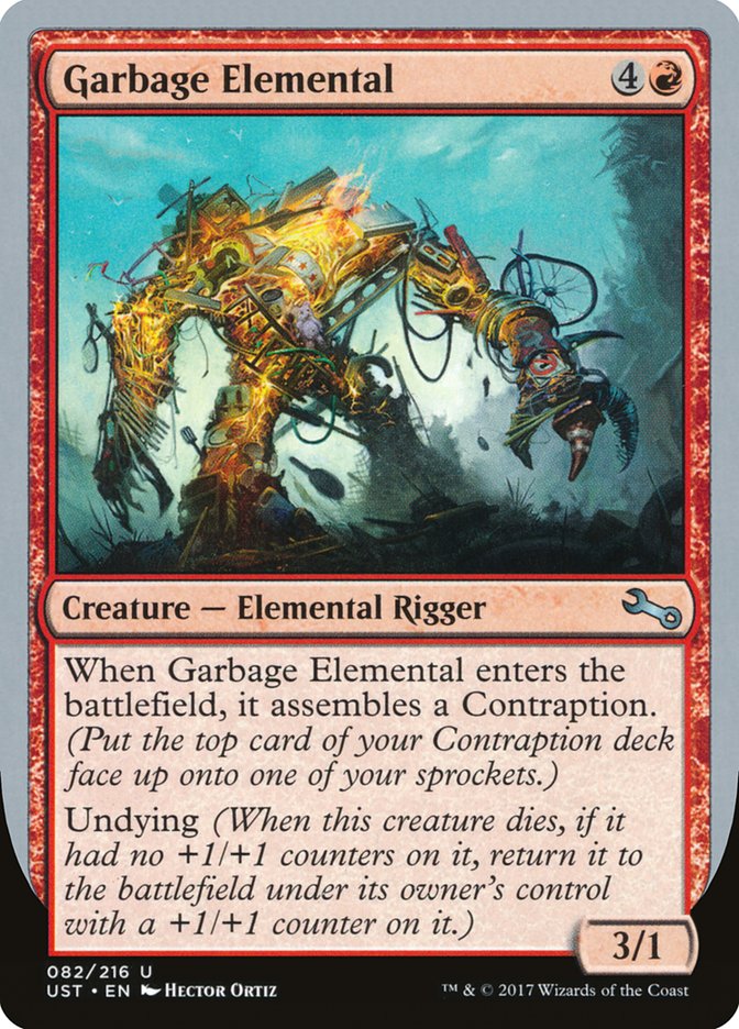 Garbage Elemental (3/1 Creature) [Unstable] - The Mythic Store | 24h Order Processing