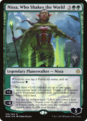 Nissa, Who Shakes the World (Promo Pack) [War of the Spark Promos] - The Mythic Store | 24h Order Processing