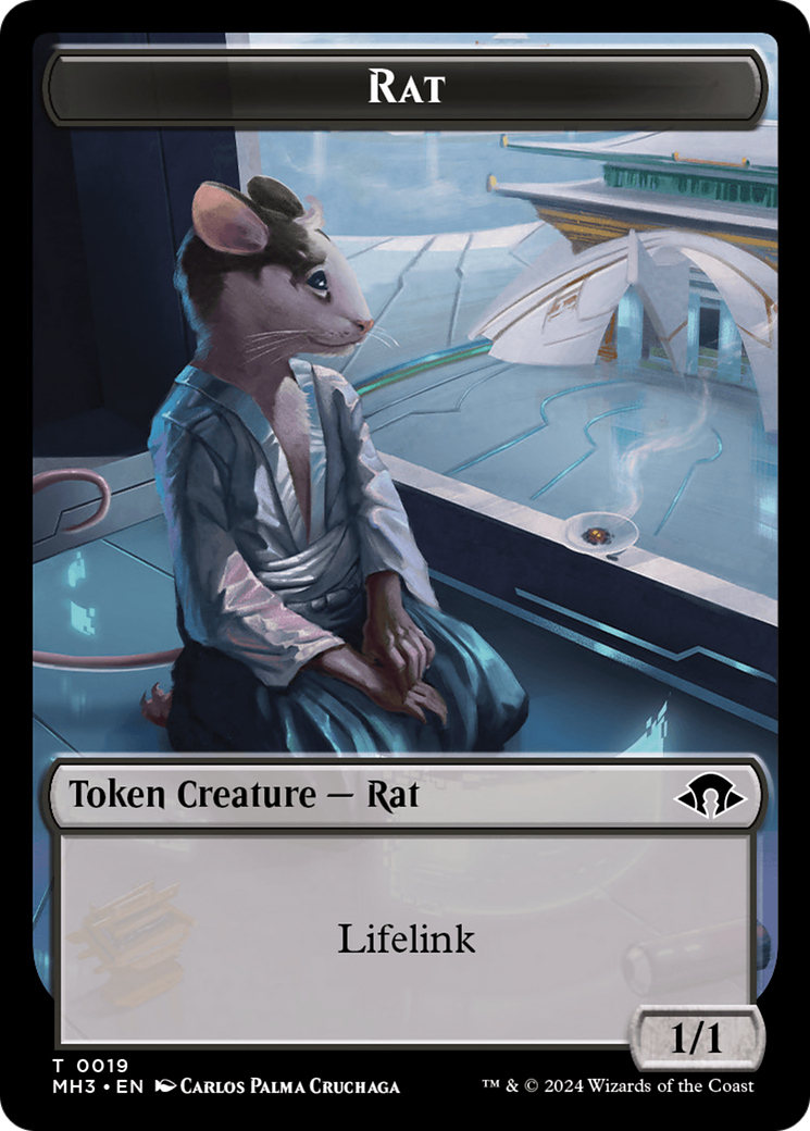 Eldrazi Spawn // Rat Double-Sided Token [Modern Horizons 3 Tokens] - The Mythic Store | 24h Order Processing