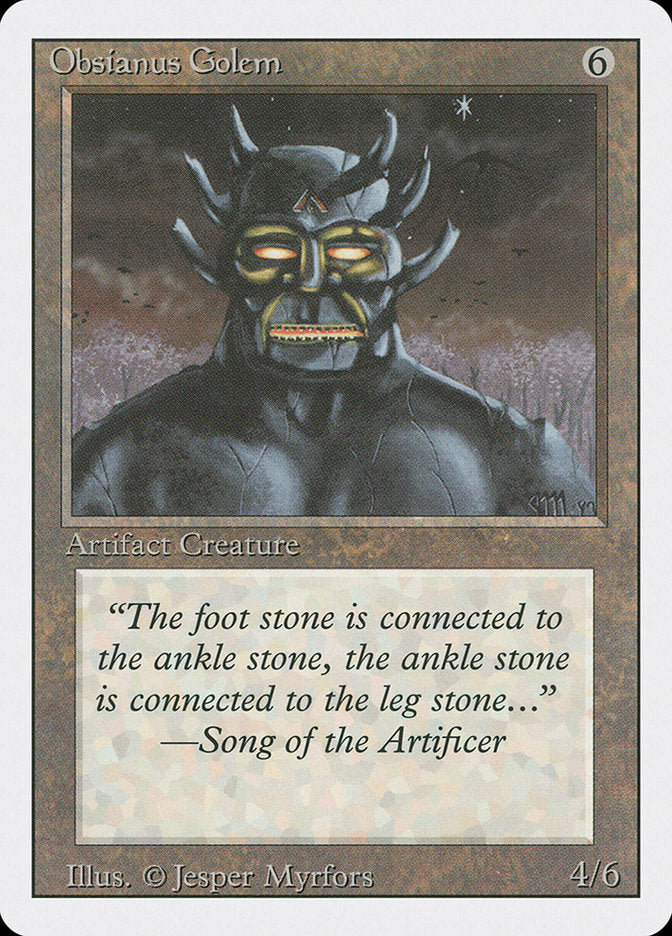 Obsianus Golem [Revised Edition] - The Mythic Store | 24h Order Processing