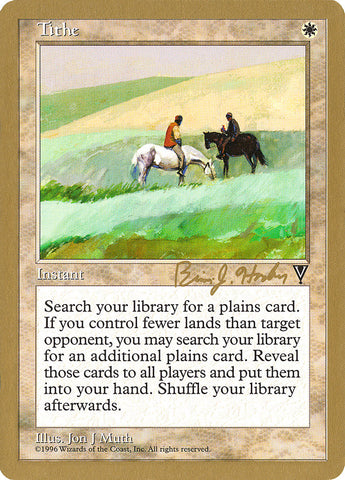 Tithe (Brian Hacker) [World Championship Decks 1998] - The Mythic Store | 24h Order Processing