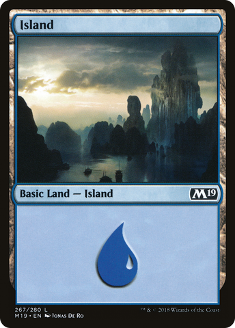 Island (267) [Core Set 2019] - The Mythic Store | 24h Order Processing