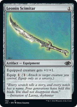 Leonin Scimitar [Jumpstart 2022] - The Mythic Store | 24h Order Processing