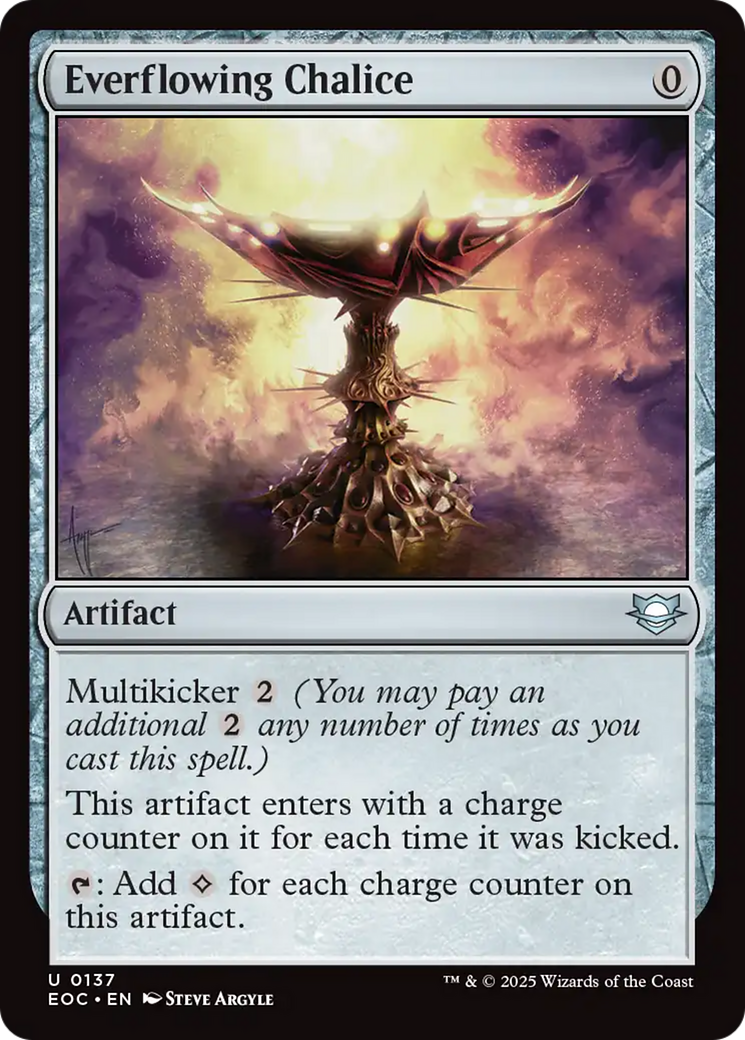 Everflowing Chalice [Edge of Eternities Commander] - The Mythic Store | 24h Order Processing