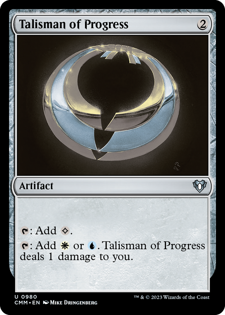 Talisman of Progress [Commander Masters] - The Mythic Store | 24h Order Processing