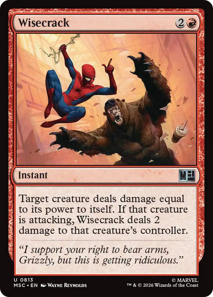 Wisecrack [Marvel Super Heroes Commander] - The Mythic Store | 24h Order Processing