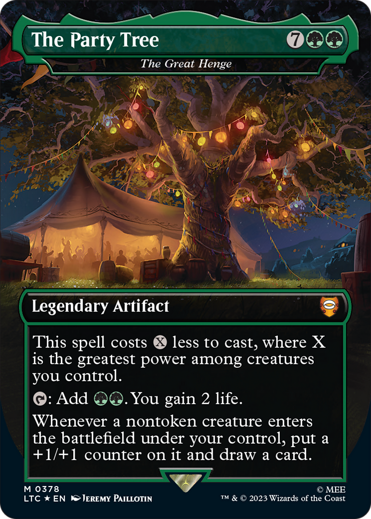 The Great Henge - The Party Tree (Surge Foil Realms and Relics) [The Lord of the Rings: Tales of Middle-Earth Commander] - The Mythic Store | 24h Order Processing