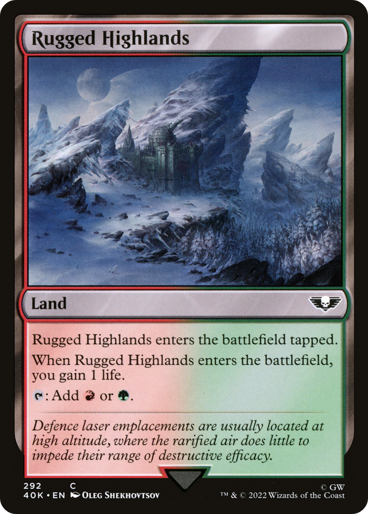 Rugged Highlands [Warhammer 40,000] - The Mythic Store | 24h Order Processing