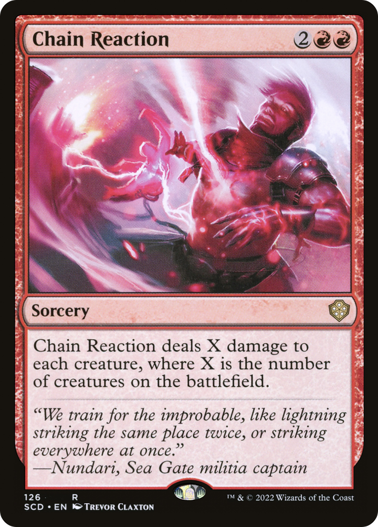 Chain Reaction [Starter Commander Decks] - The Mythic Store | 24h Order Processing