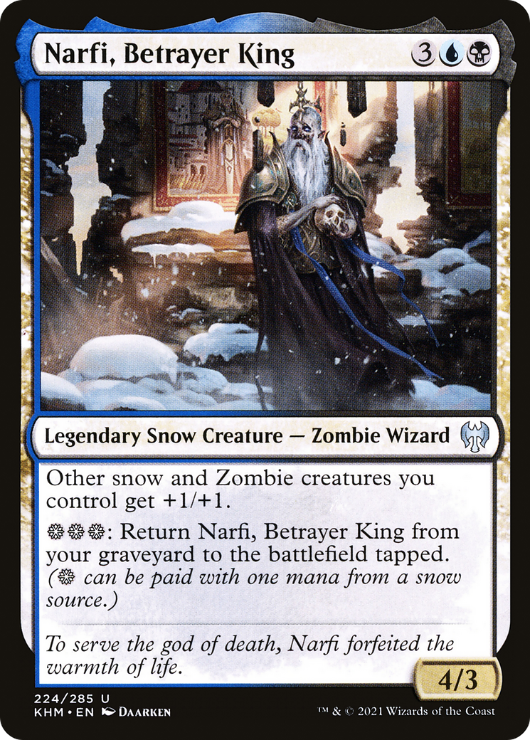 Narfi, Betrayer King [Kaldheim] - The Mythic Store | 24h Order Processing