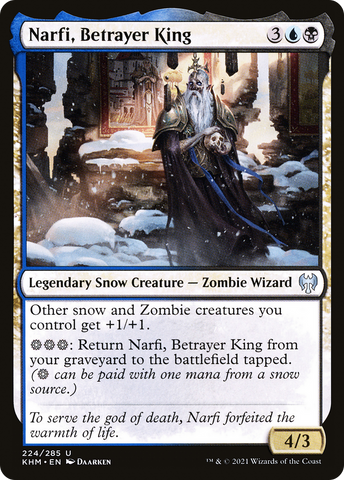 Narfi, Betrayer King [Kaldheim] - The Mythic Store | 24h Order Processing