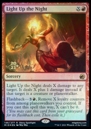 Light Up the Night [Innistrad: Midnight Hunt Prerelease Promos] - The Mythic Store | 24h Order Processing
