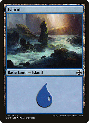 Island (61) [Duel Decks: Elspeth vs. Kiora] - The Mythic Store | 24h Order Processing