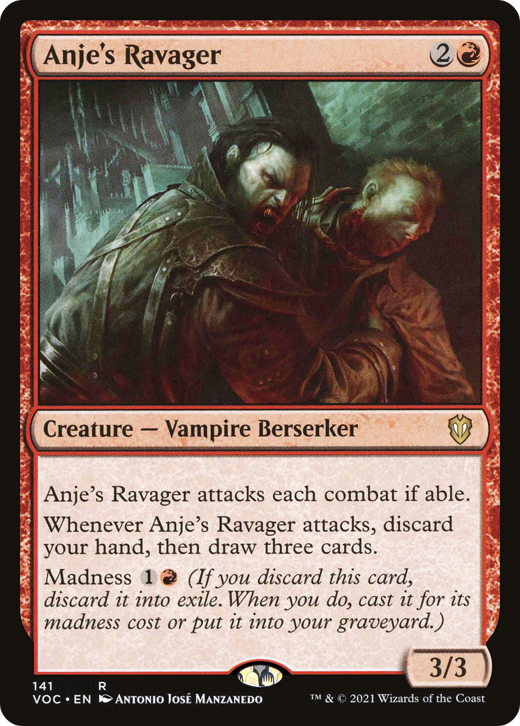 Anje's Ravager [Innistrad: Crimson Vow Commander] - The Mythic Store | 24h Order Processing