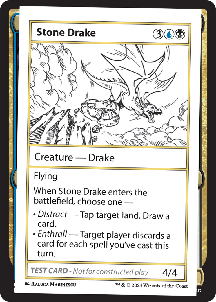 Stone Drake [Mystery Booster 2 Playtest Cards] - The Mythic Store | 24h Order Processing