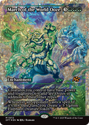 March of the World Ooze (Showcase) (Fracture Foil) [Aetherdrift] - The Mythic Store | 24h Order Processing