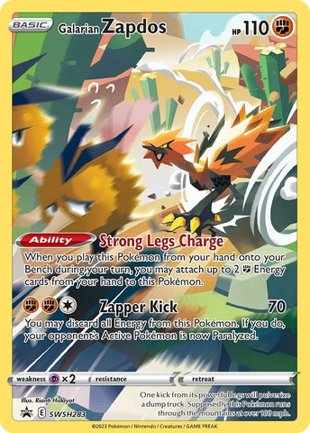Galarian Zapdos (SWSH283) [Sword & Shield: Black Star Promos] - The Mythic Store | 24h Order Processing