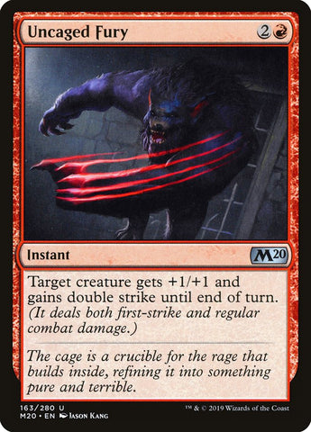 Uncaged Fury [Core Set 2020] - The Mythic Store | 24h Order Processing
