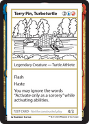 Terry Pin, Turboturtle [Mystery Booster 2 Playtest Cards] - The Mythic Store | 24h Order Processing