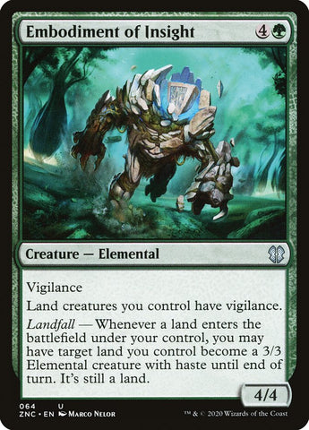Embodiment of Insight [Zendikar Rising Commander] - The Mythic Store | 24h Order Processing