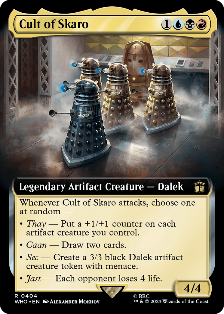 Cult of Skaro (Extended Art) [Doctor Who] - The Mythic Store | 24h Order Processing