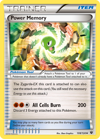 Power Memory (108/124) [XY: Fates Collide] - The Mythic Store | 24h Order Processing