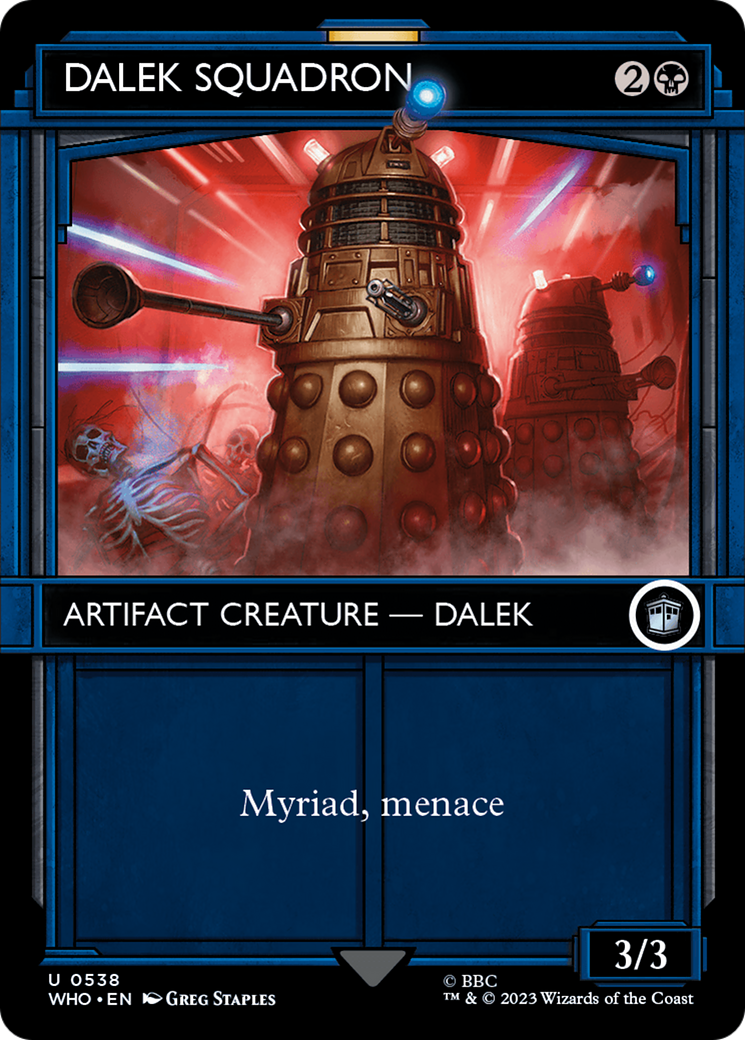 Dalek Squadron (Showcase) [Doctor Who] - The Mythic Store | 24h Order Processing