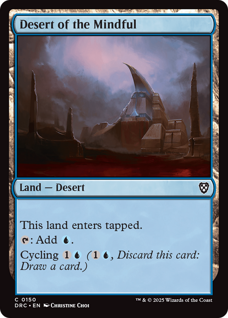 Desert of the Mindful [Aetherdrift Commander] - The Mythic Store | 24h Order Processing