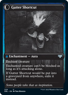 Gutter Skulker // Gutter Shortcut [Innistrad: Double Feature] - The Mythic Store | 24h Order Processing
