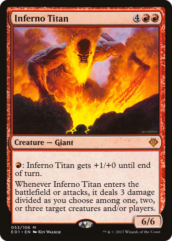 Inferno Titan [Archenemy: Nicol Bolas] - The Mythic Store | 24h Order Processing