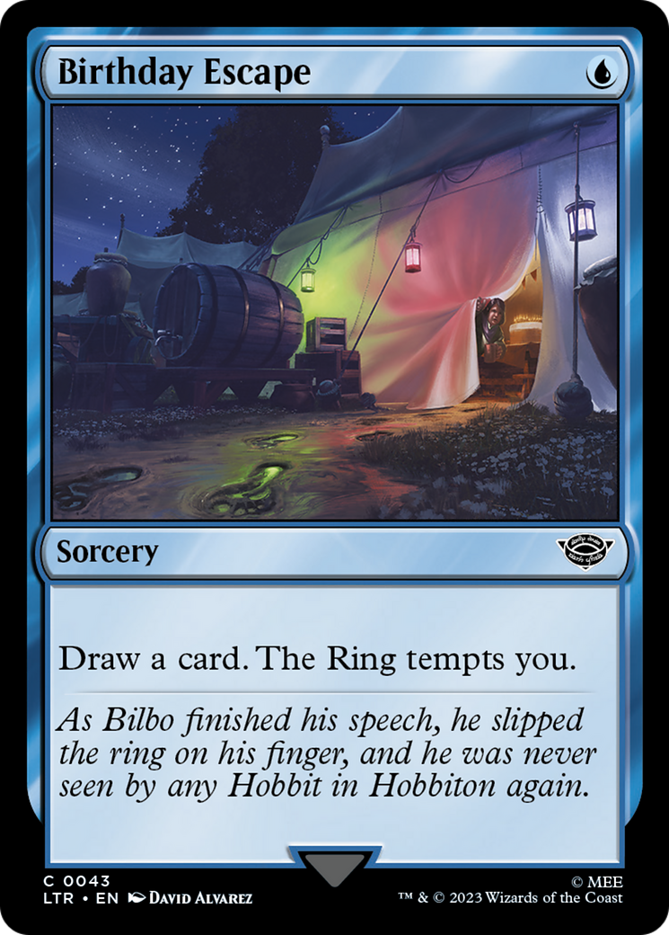 Birthday Escape [The Lord of the Rings: Tales of Middle-Earth] - The Mythic Store | 24h Order Processing