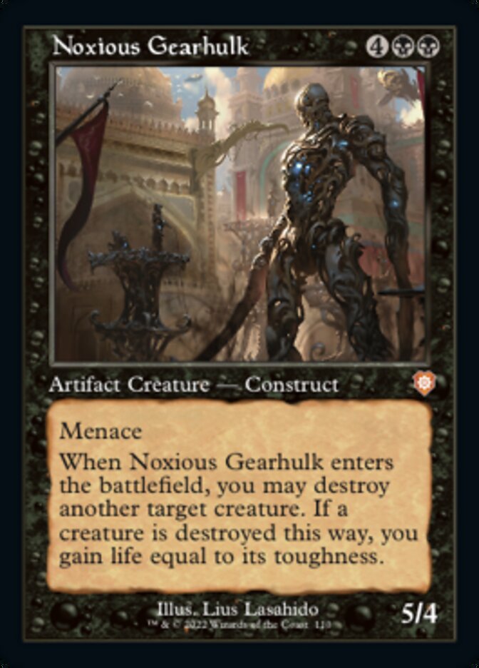 Noxious Gearhulk (Retro) [The Brothers' War Commander] - The Mythic Store | 24h Order Processing